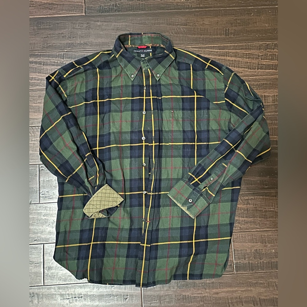 Tommy Hilfiger Men's Multicolor Plaid Shirt